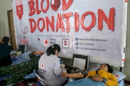 Donor Darah Sudah Jadi Rutinitas Hotel Gammara Setiap 60 Hari