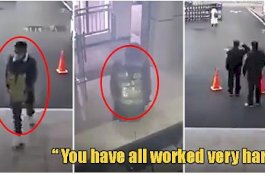 Bikin Haru, Pria Baik Hati Menyerahkan 500 Masker untuk Polisi Lalu Kabur