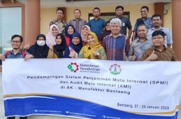 Jamin Mutu Pendidikan Vokasi, 16 Dosen AK-Manufaktur Bantaeng Ikuti Pelatihan SPMI dan AMI