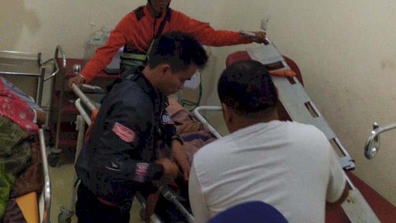 Korban dilarikan ke RSUD