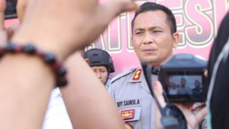 Kapolres Gowa, AKBP Boy FS Samola