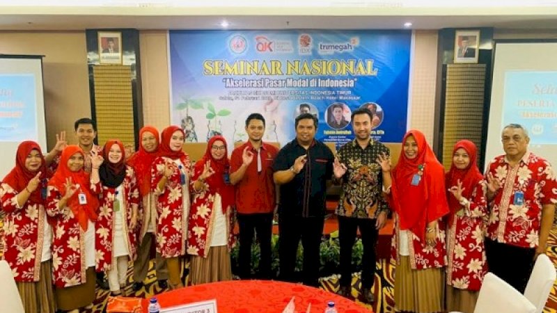 Fakultas Ekonomi (FE) Universitas Indonesia Timur (UIT) menggelar seminar nasional di Best Western Beach Hotel Makassar, Jalan Bontolempangan, Kota Makassar, Sabtu (1/2/2020).