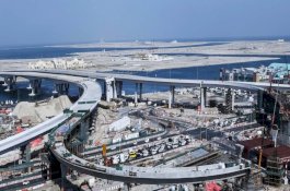 Melihat Jembatan ke Dubai Deira Islands yang Kini Sudah 75 Persen