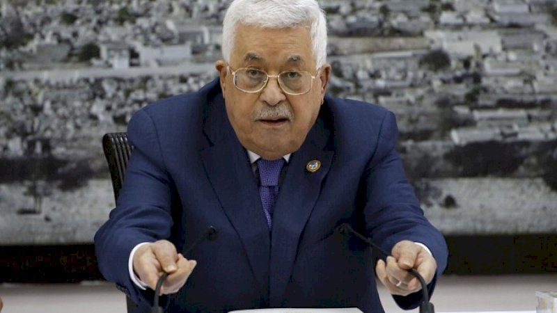 Presiden Palestina, Mahmoud Abbas.