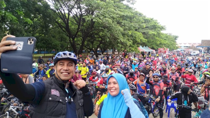 Ribuan Pesepeda Hadir, Fun Bike Hati Kita Keren Melebihi Target Peserta