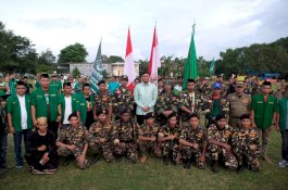 Adnan Sambut Long March GP Ansor di Pattalassang