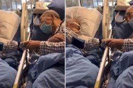 Pasangan Lansia Terinveksi Virus Corona, Berpegangan Tangan Mungkin untuk Terakhir Kalinya