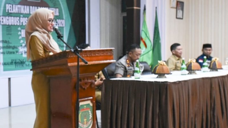 Bupati Luwu Utara, Indah Putri Indriani.