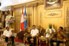 Bupati Laporkan Persiapan Hari Jadi Barru ke Gubernur Sulsel