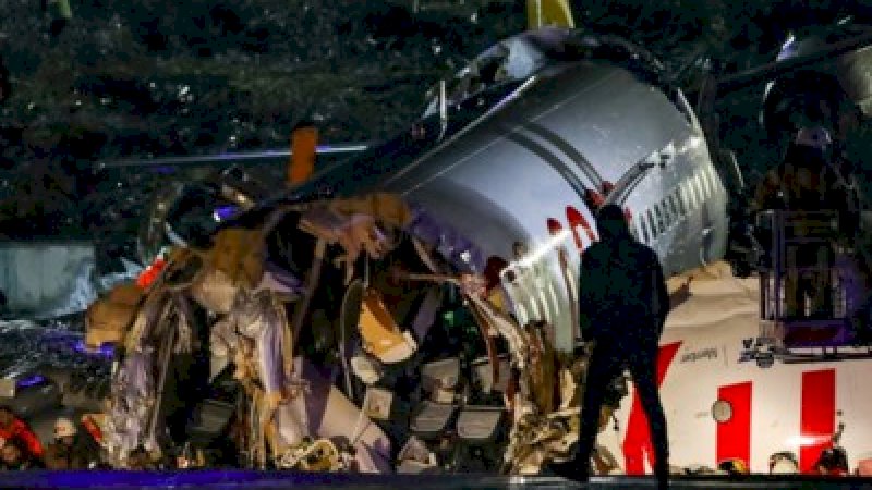 Kecelakaan di Bandara Istanbul, Pesawat Terbagi Tiga Usai Diterpa Angin Kencang