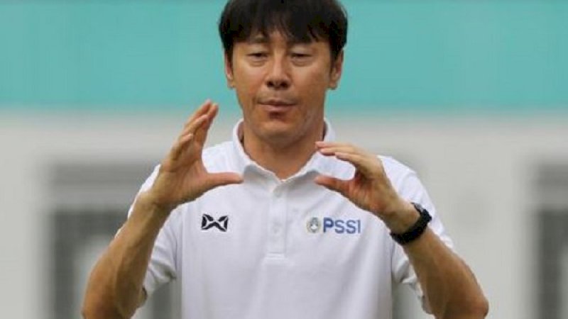 Shin Tae Yong. (Foto: Bola.com)