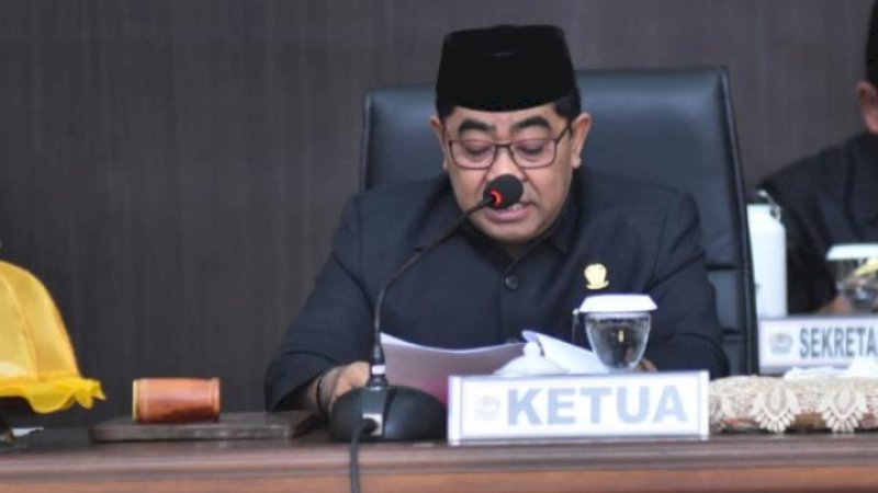 Ketua DPRD Gowa, Rafiuddin Raping