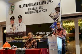 Pemkot Parepare Gelar Pelatihan Manajemen SPSE, Wali Kota: PPK dan Pejabat Pengadaan Harus Terjaga