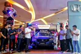 Resmi Mengaspal di Makassar, New Honda Civic Hatchback Makin Sporty