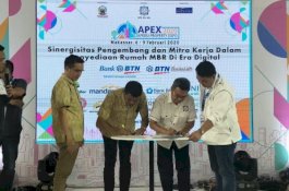 Pameran Apex 2020, Kalla Beton Kenalkan Semen Instan Mortar