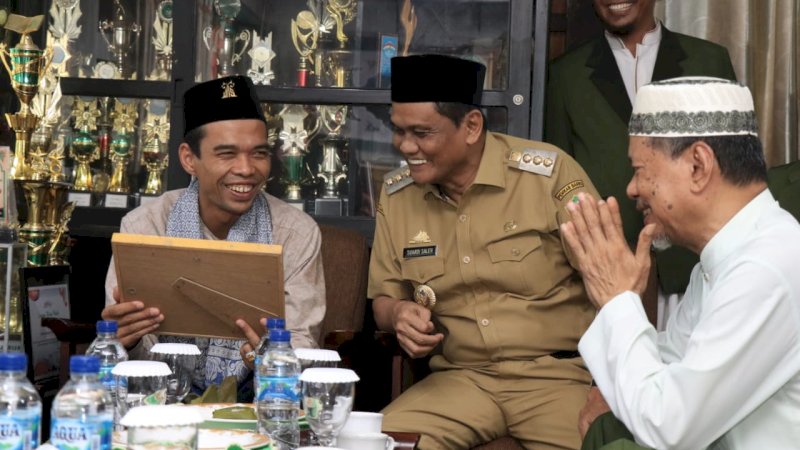 Bahagianya UAS Lihat Hubungan Baik Umara dan Ulama di Barru