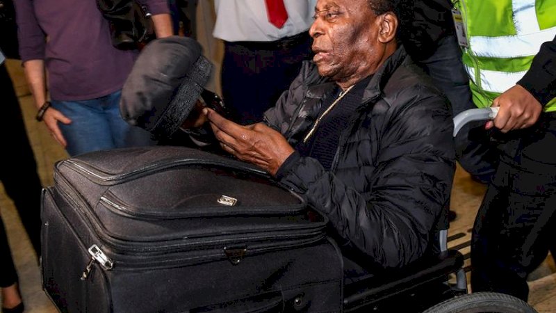 Pele di Bandara Internasional Guarulhos, Brasil, pada 9 April 2019. (FOTO: AFP)