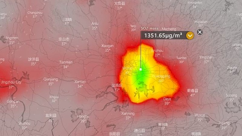 Peta Satelit Ini Ungkap Apa yang Terjadi di Wuhan, Tempat Virus Corona Berkembang