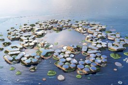 PBB Kembangkan Kota Apung, Cetak Birunya Sudah Rampung