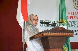DMI Lutra Dikukuhkan, Indah Ungkap Komitmen Pemkab Dukung Kegiatan Keagamaan
