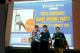 Malming Bareng Adera di Pizza e Birra Sports Bar Makassar