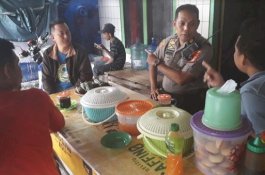Patut Dicontoh, Kapolsek Ujung Tanah Rutin Laksanakan Patroli Pantau Warga