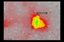 Foto Satelit Wuhan Merah Diklaim Gegara Kremasi Massal Pasien Virus Corona