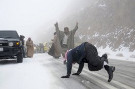 Paling Dingin Sejak 2016, Suhu di Riyadh Mendekati Nol