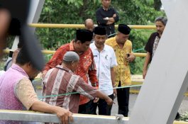 Jembatan Jebol di Bojo, Bupati Barru Koordinasi BBPJN Lakukan Penanganan