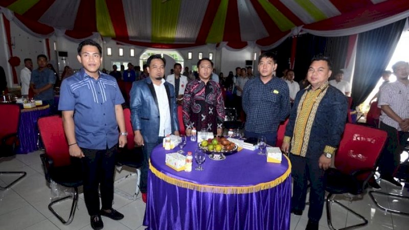 Himpunan Pengusaha Muda Indonesia (Hipmi) Kabupaten Enrekang menggelar musyawarah cabang ke-5 di aula rumah jabatan bupati Enrekang, Sabtu (15/2/2020).
