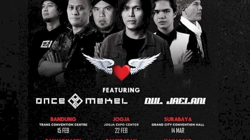 Rindu Ahmad Dhani, Tiket konser Dewa 19 di Bandung Ludes Sebelum Hari H