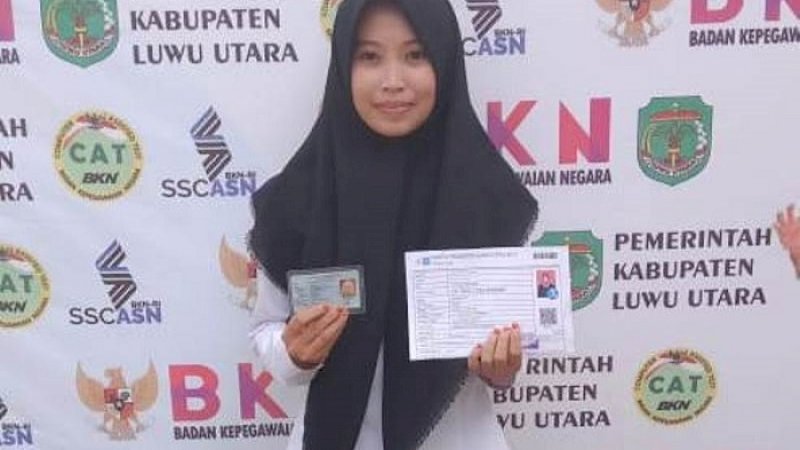 Jamilah meraih nilai tertinggi SKD hari pertama.