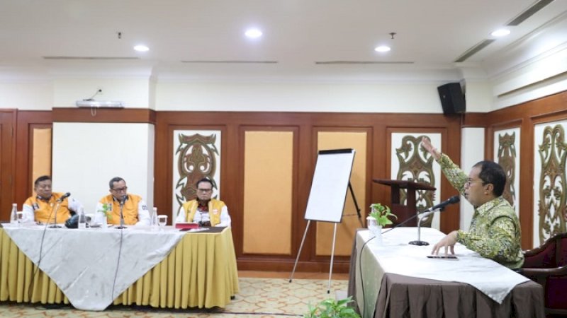 Danny Pomanto menghadiri konvensi Partai Hanura di Hotel Singgasana, Senin (17/2/2020).