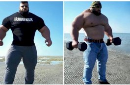 Inilah 'Hulk' di Dunia Nyata, Namanya Sajad Gharibi dari Iran