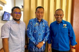 KNPI Sulsel Versi Nurkanita Silaturahmi dengan Dinas Pertanian Sulsel