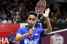 Melesat Dua Peringkat, Anthony Ginting Rebut Ranking 3 Dunia