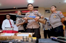 Polisi Cari Asal Bahan Baku Pembuatan Senjata Api Rakitan di Sulsel