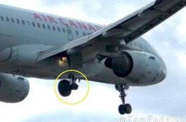 Video: Pesawat Air Canada Mendarat Dengan Aman Meski Kehilangan Satu Ban