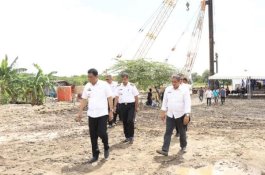 Bupati Barru Tinjau Kesiapan Groundbreaking Proyek Galangan Kapal