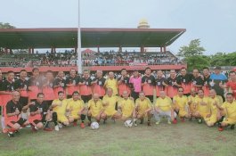 Jamu Konawe di Pertandingan Persahabatan, Pemda Jeneponto Menang Adu Pinalti 4-3