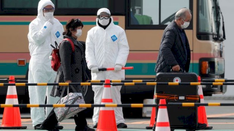 2 Penumpang Kapal Pesiar di Jepang yang Terkena Virus Corona Meninggal Dunia