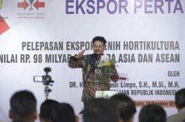 Kementan Tingkatkan Neraca Dagang dengan Ekspor Pertanian