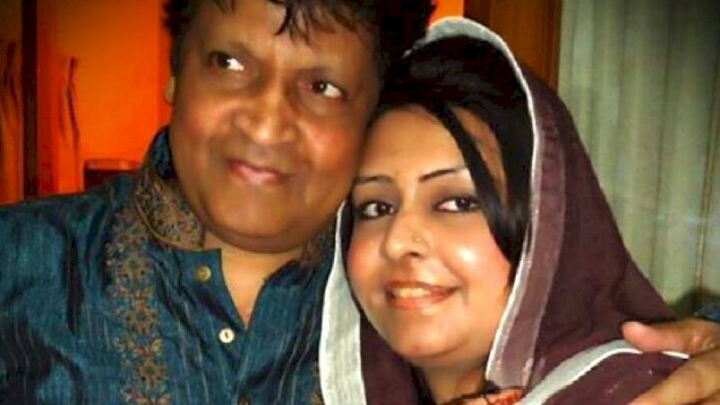 Hira Sharif dan ayahnya.