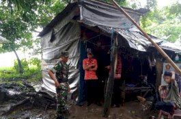 Butuh Perhatian, 1 Keluarga Tinggal di Gubuk Berdinding Plastik di Gowa