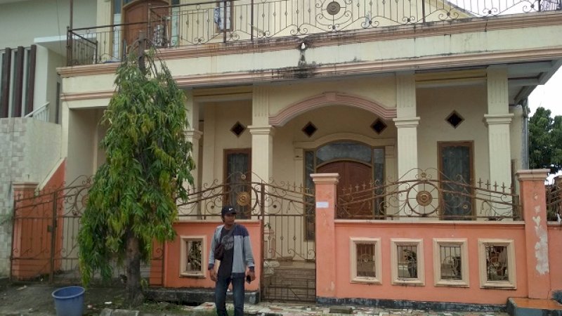 Rumah keluarga Bupati Soppeng, Andi Kaswadi Razak yang jadi korban perampokan.