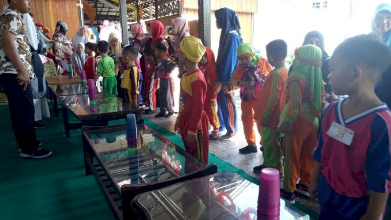 Majelis Anak Sholeh (MAS) Kota Parepare turut ambil bagian menyemarakkan HUT ke-60 Kota Parepare.