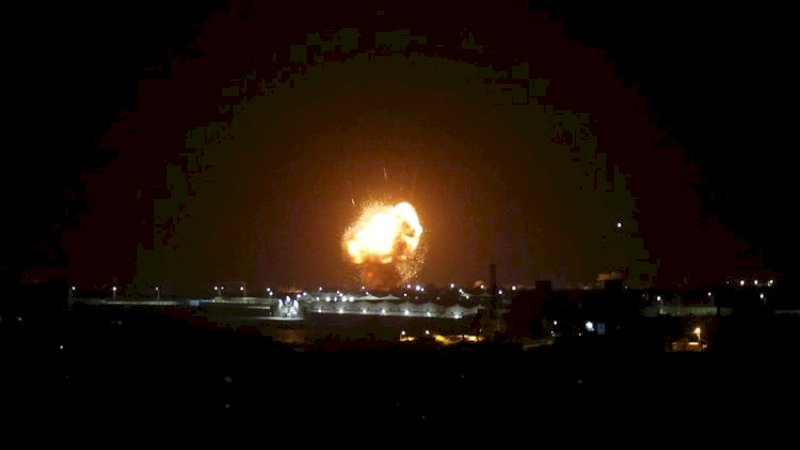 Pesawat-pesawat Tempur Israel Bombardir Gaza, Sasarannya Situs Jihad Islam