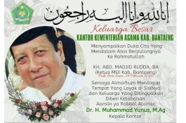 Innalillah... Ketua MUI Bantaeng Meninggal Dunia