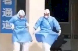 Lihat! Dokter di China Menari Balet untuk Rayakan Kesembuhan Pasien Covid-19
