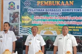 Bupati Jeneponto Harap Peserta Pelatihan Berbasis Kompetensi Bisa Harumkan Nama Daerah